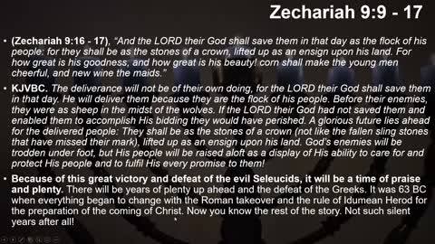 Zechariah Part 17