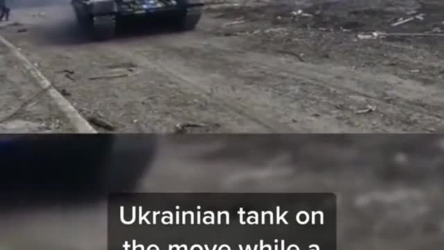 Tank Rolling On The Road, Big Explosions