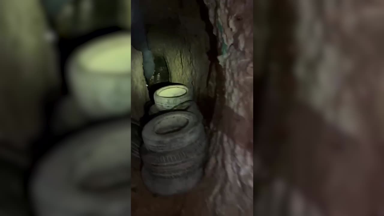 Attached is footage from Hezbollah's underground infrastructure located in