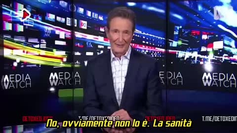 TV australiana smaschera la propaganda covid