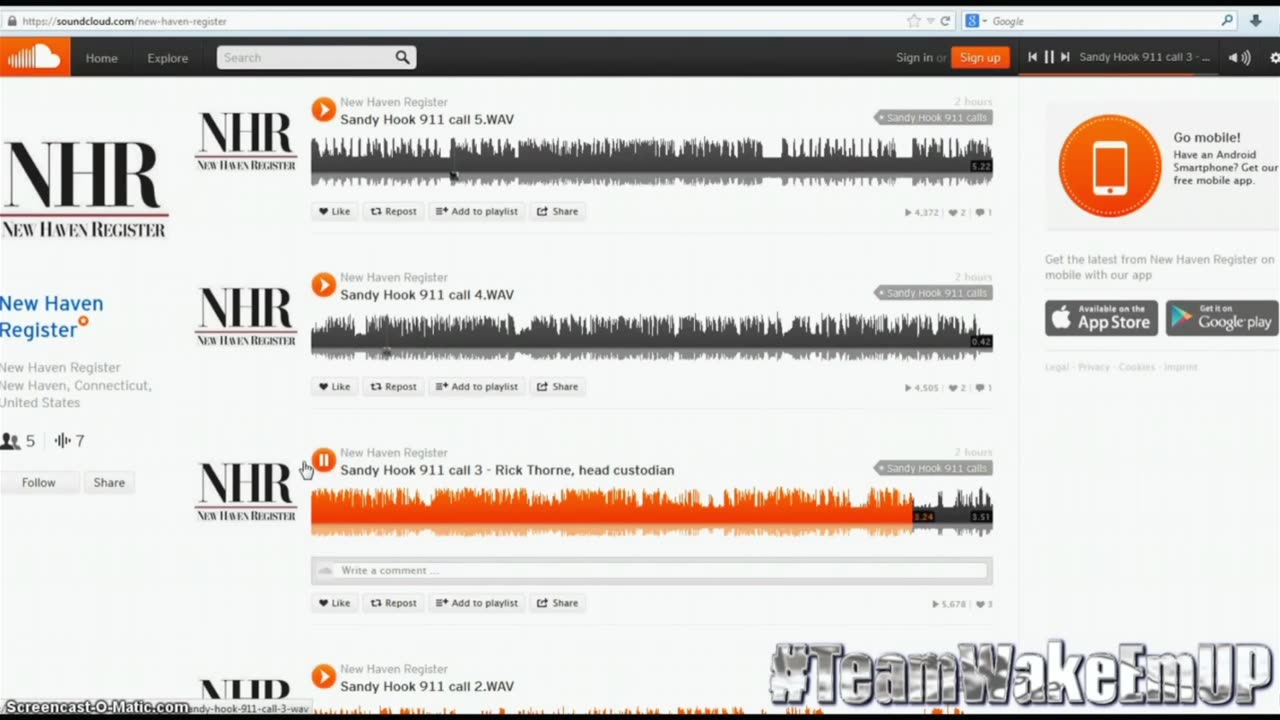 'Sandy Hook 911 Calls Released 12/04/2013 Full Audio' - redsilverj 2013