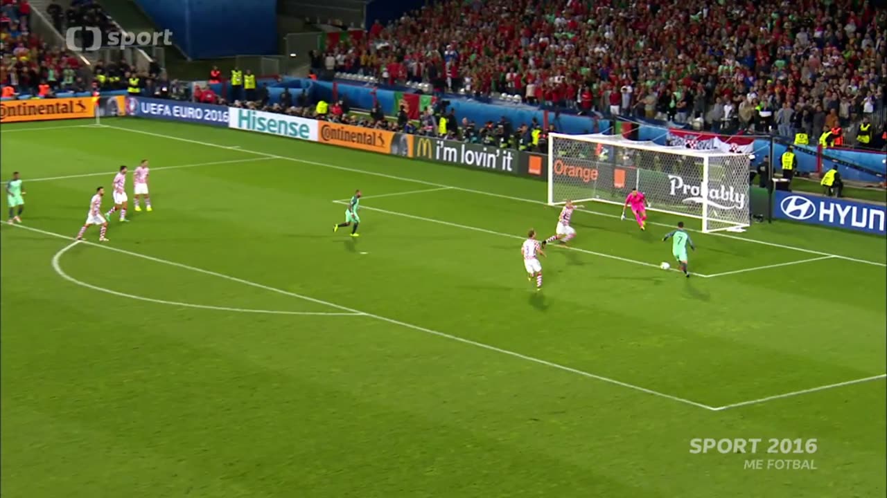 Portugalsko vs Chorvatsko - osmifinále EURO 2016