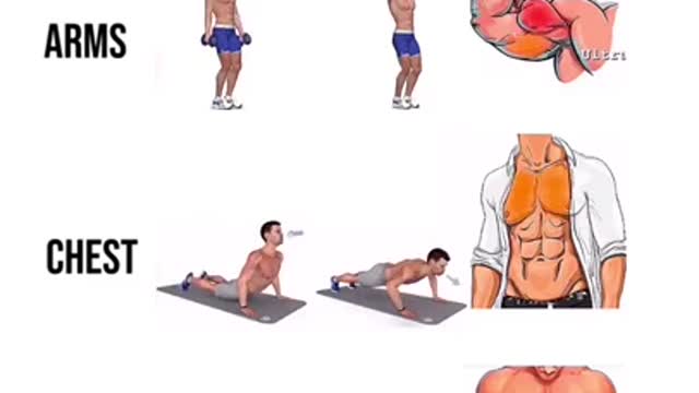 Body fitness video