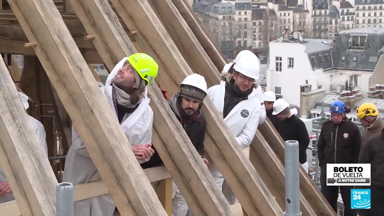 El renacimiento de Notre-Dame: la restauración monumental tras bastidores • FRANCE 24 Español