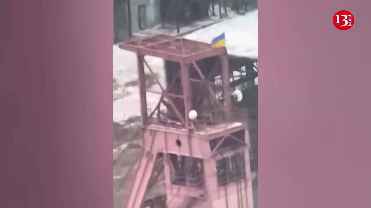 Ukrainian flag raised in Soledar - latest image from the city that’s venue of fierce fighting