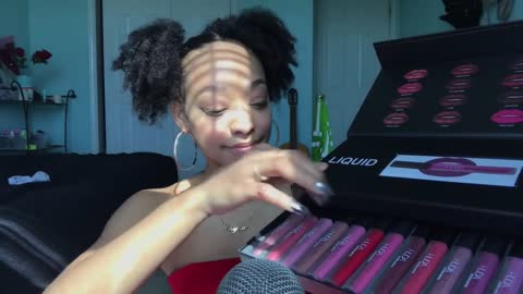 ASMR | Lipstick Application | Slight Inaudible | Tapping | Mouth Sounds
