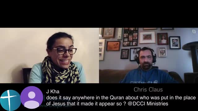 Live with Chris Claus - The Quran affirms the crucifixion.