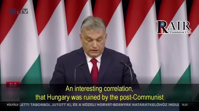 Viktor Orbán: Christian Hungary will not allow 'the Soros Plan to resettle a foreign population'