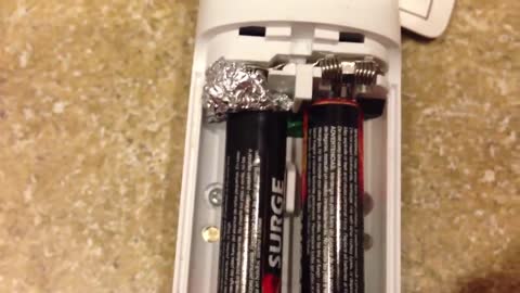 How To Replace AA Batteries with AAA Batteries a Battery Trick