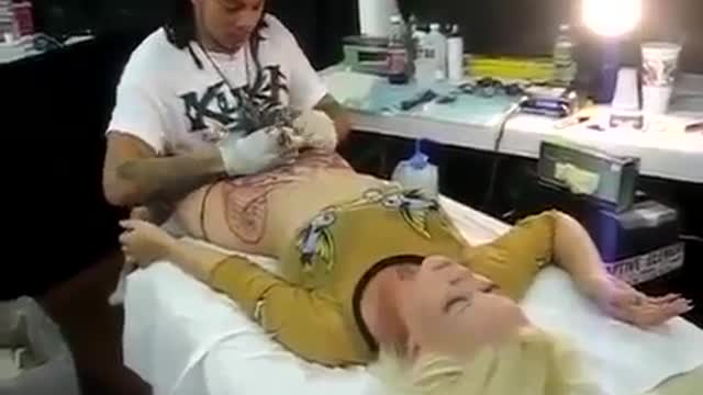 Vagina tattoo