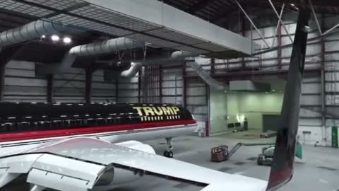 Trump Force One will fly president Trump for the first time