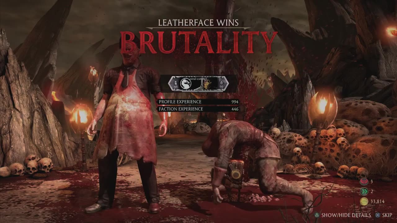 Mortal Kombat XL - Leatherface Tower Playthrough (Ending)