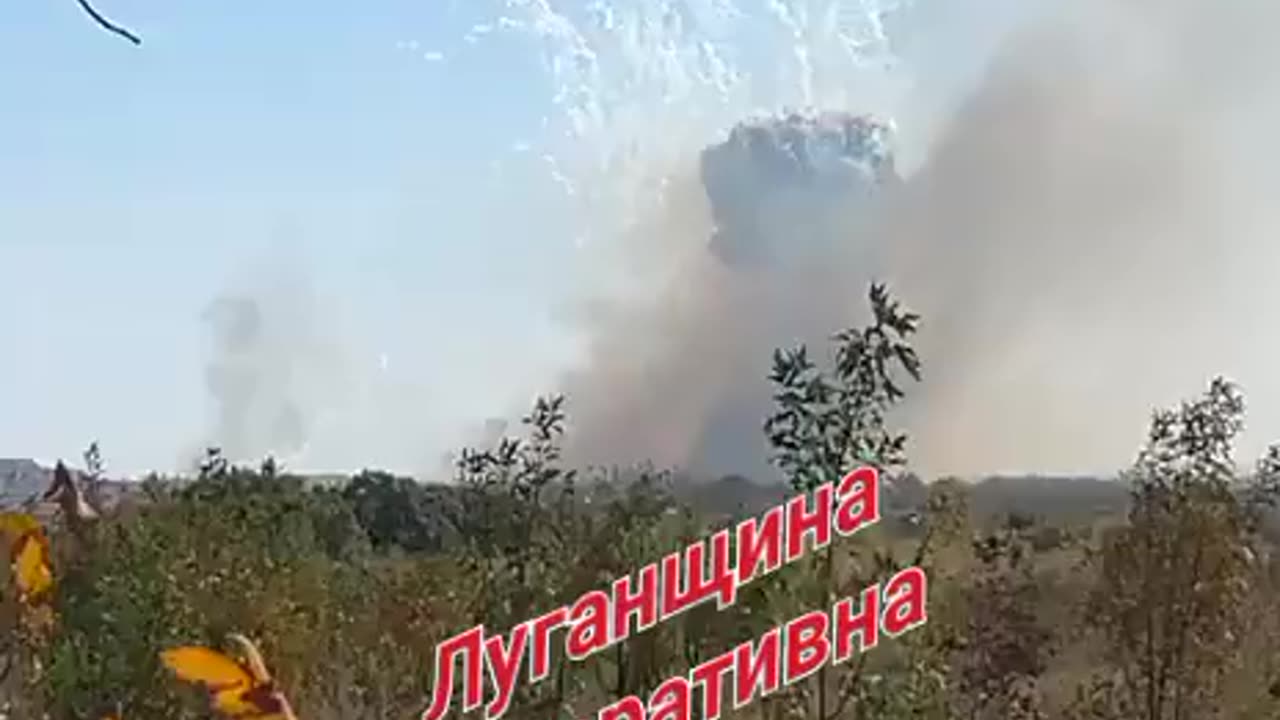 Another Russian Ammo Dump Destroyed