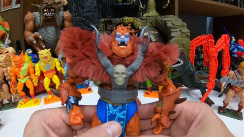 Masters Of The Universe Masterverse Deluxe New Eternia Beast Man Review! MOTU Masterverse!