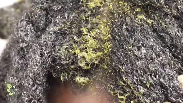 Natural hair treatment