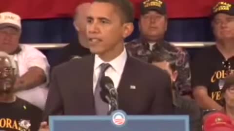 Obama: we need a CIVILIAN POLICE FORCE AS POWERFUL as US MILITARY