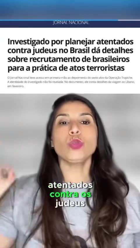 TERRORISTA PRESO NO BRASIL JÁ FOI SOLTO NO DIA SEGUINTE