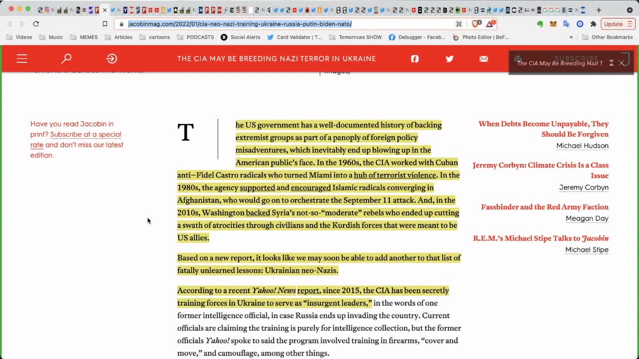 How The CIA Built The "New Al-Qaeda" In Ukraine, The White Supremacy Trap & The Vaccine Time Bomb