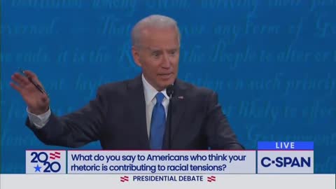 Biden Calls Trump "Abraham Lincoln" And Calls The Proud Boys "The Poor Boys"