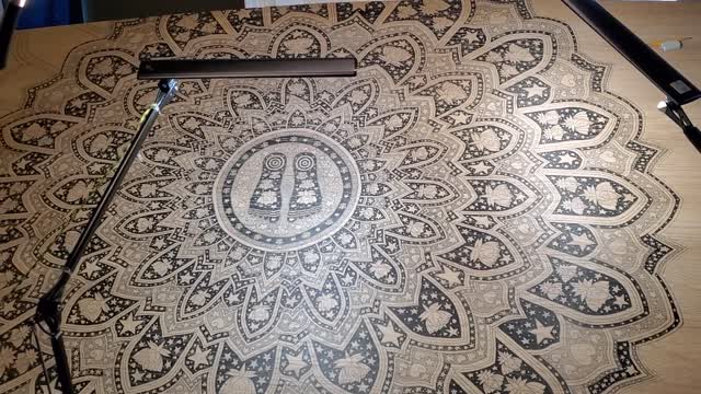 LARGE LOTUSFEET MANDALA...4/16/22...RAM RAM RAMMM RAMMMM