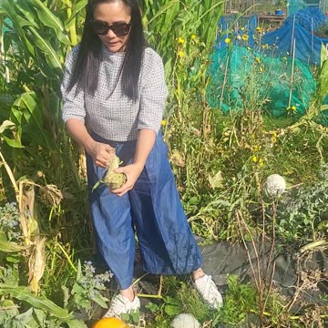 Giving Up On Our Allotment - One Last Harvest