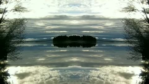 My Lake veiw Mirrored PNW A bit spooky