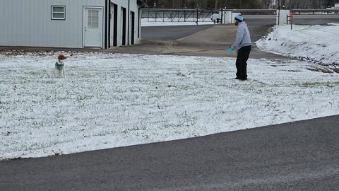 First snow of the year