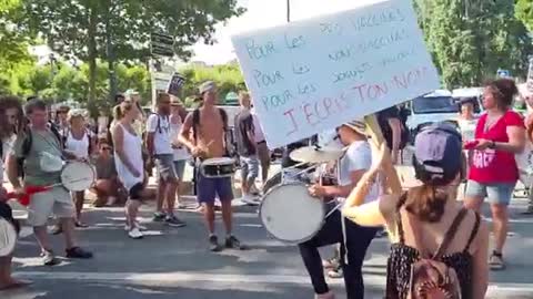 Manifestation Annecy le 21 08 2021