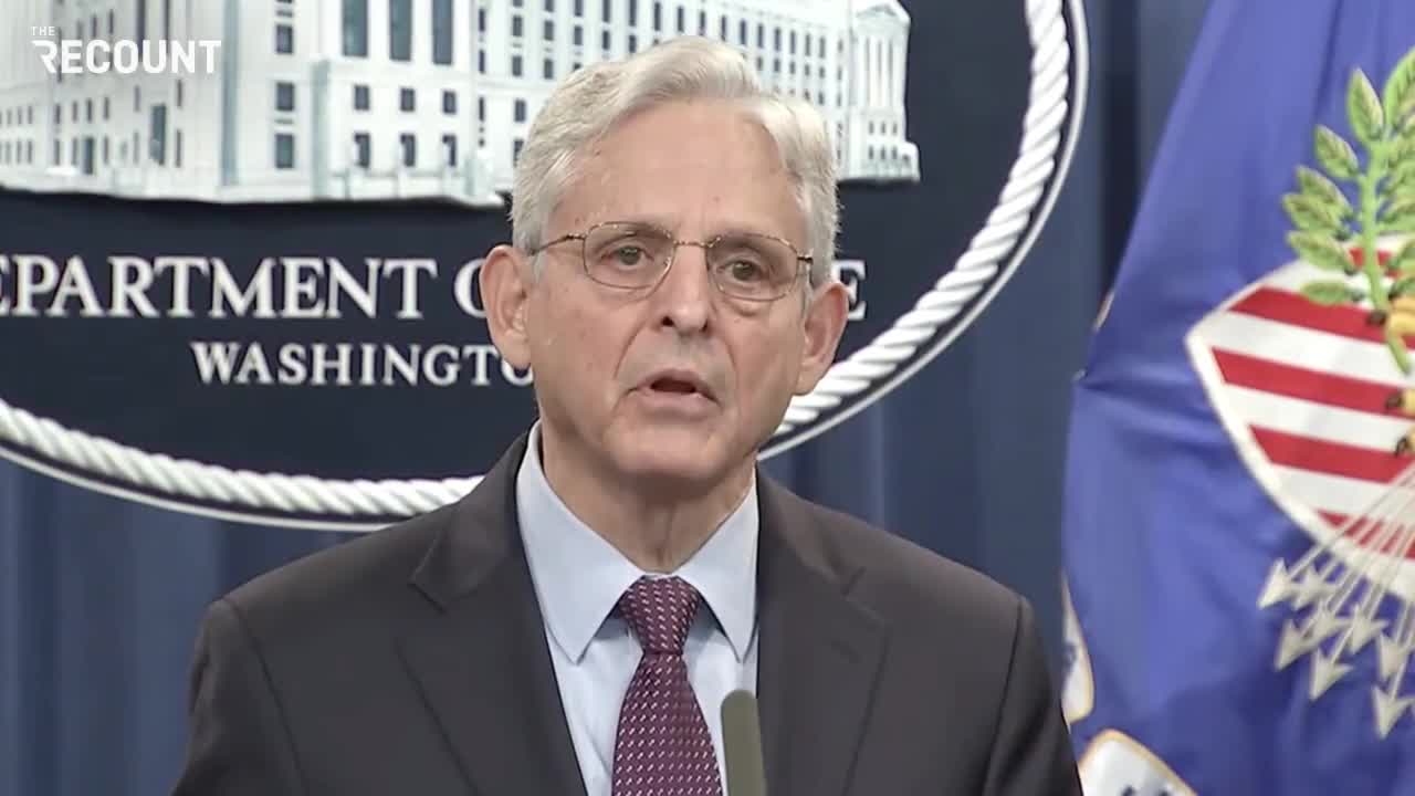 Garland and FBI Director Wray announce "a significant law enforcement matter"