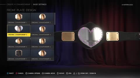 wwe2k22 creating a world title