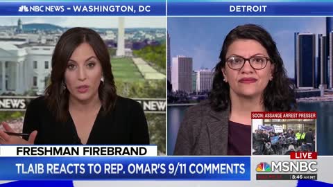 Rashida Tlaib defends the 9/11 comments made by Ilhan Omar