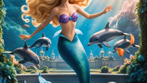 Legendary Amulet Hunt: Mermaid Sirena's Sea Serpent Adventure | animated Short Movie