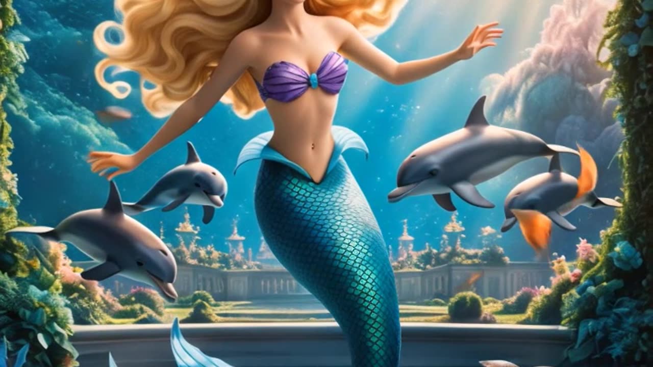 Legendary Amulet Hunt: Mermaid Sirena's Sea Serpent Adventure | animated Short Movie