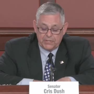 United States Senator Cris Dush Says It’s Time The Federal Government To Be Held Accountable