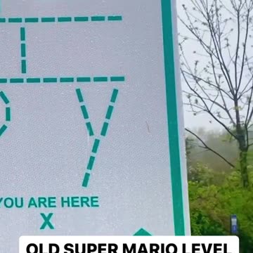 LOOKS LIKE AN OLD SUPER MARIO LEVEL😂