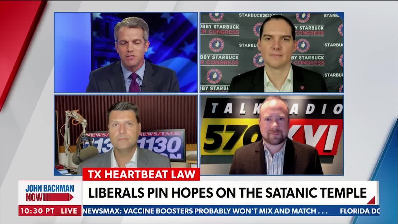 Ari on Newsmax panel discussing Texas 'heartbeat' law