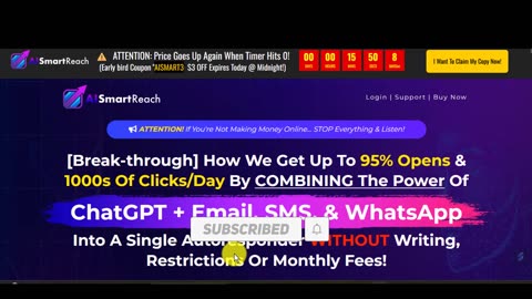 AI SmartReach Review - Send Unlimited Emails, Messages & Texts without any Restrictions