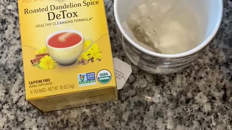 Benefits of dandelion tea detox
