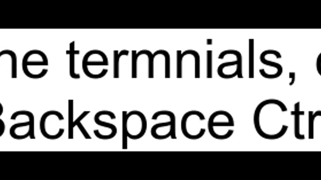 deleting word by word at linux command prompt