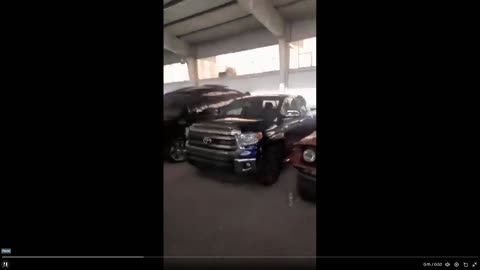 A small view of Assad’s car collection seen at the Presidential palace.