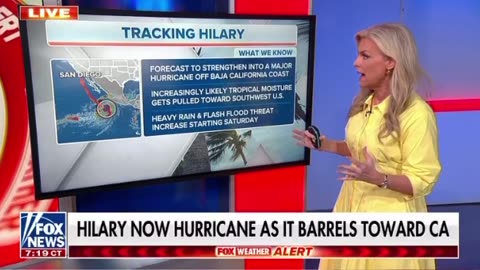 Hurricane Hilary barrels towards California via #ToreSays