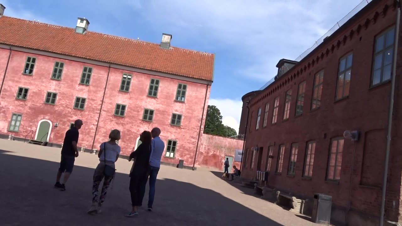 In i fångtornet på Citadellet i Landskrona 21 Aug. 2016