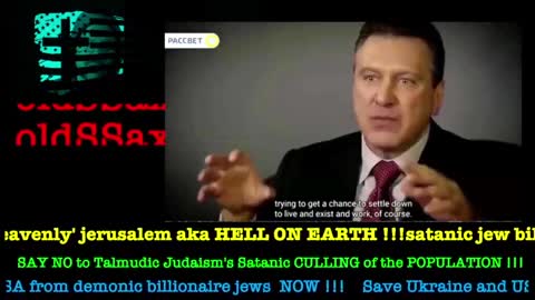 OLIGARCH:"WHY NOT!" DESTROY UKRAINE,BUILD 'HEAVENLY' NEW JERUSALEM