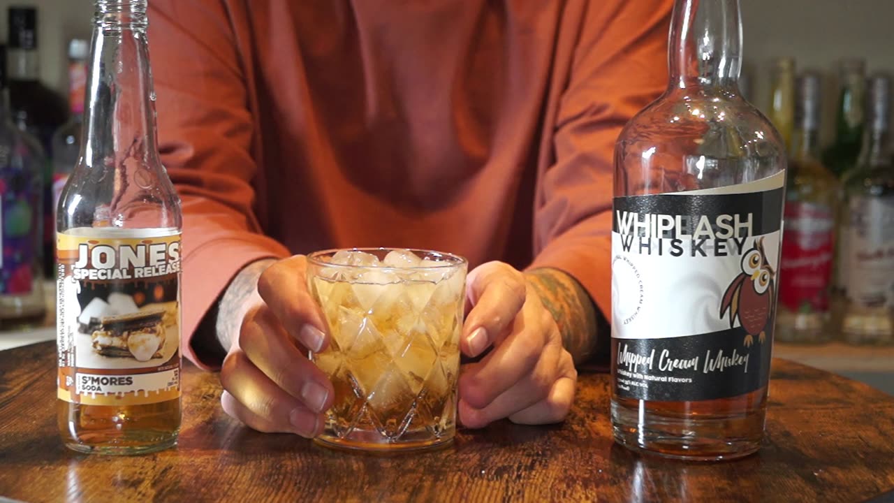 Roy Parker - Whiplash Whip Cream Whiskey & Jones Soda S'mores