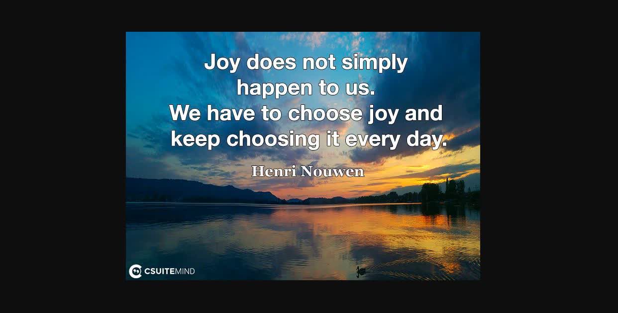 Soul of the Everyman - Choose JOY