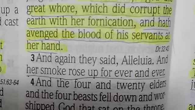 And I (John) saw heaven opened,