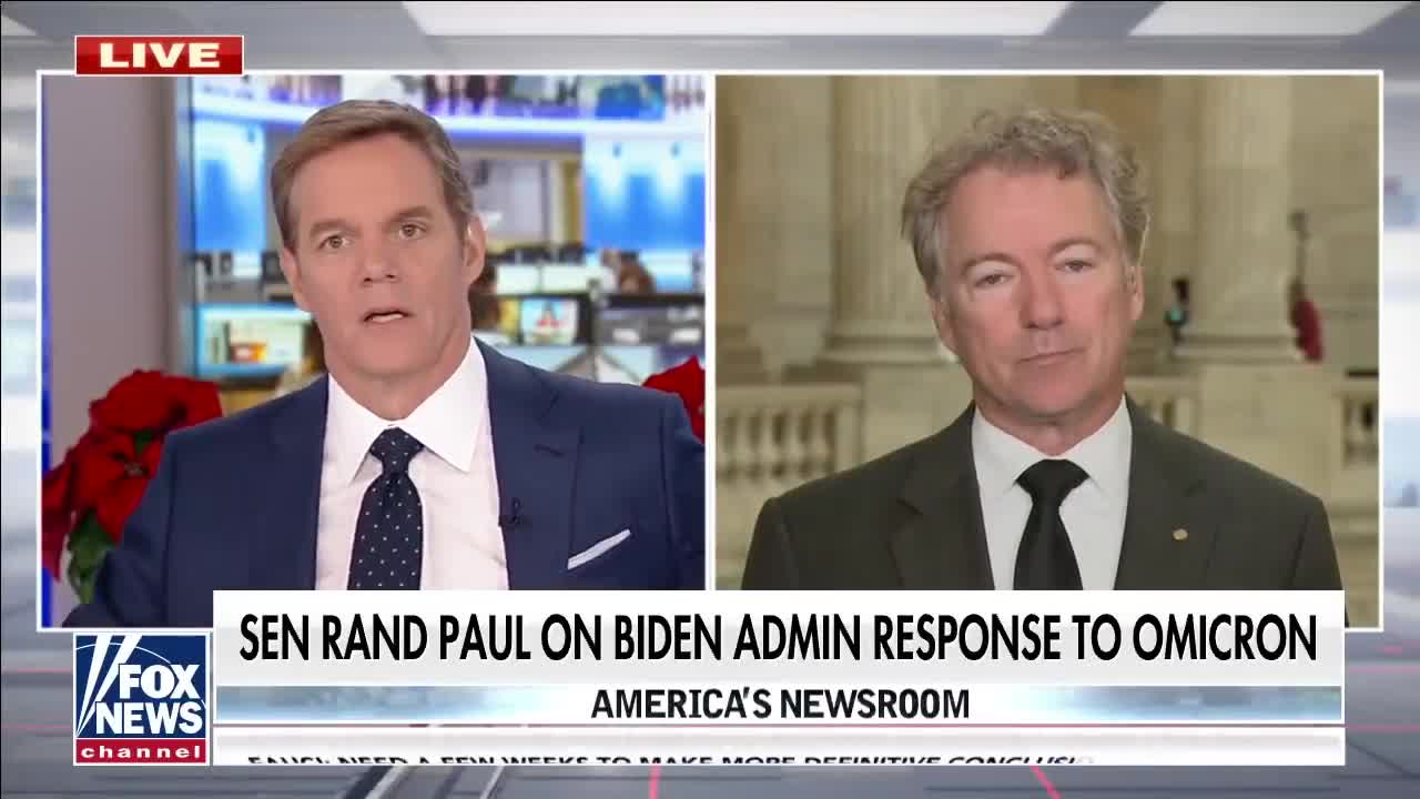 Rand Paul: Dr. Fauci is the 'opposite' of what you want in a leader - 8 Dec 2021