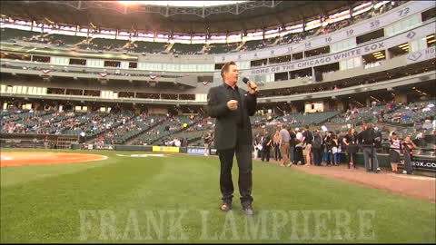 Jazz crooner Frank Lamphere sings his original song at White Sox game :: Chicago Is For Me