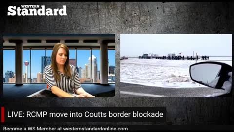 Canadian Parliament Heated Debate Truckers Blockade Montana Border