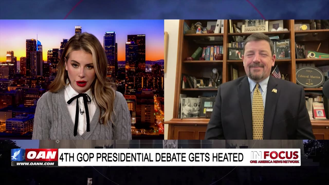 IN FOCUS: 4th GOP Presidential Debate Gets Heated with Ed Martin– OAN